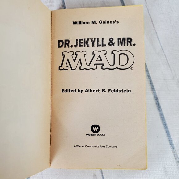 2/$25 Vintage Dr Jekyll & Mr MAD #38 Paperback Book 1975 - Picture 9 of 13
